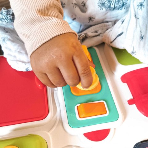 WOOPIE Tablica Manipulacyjna Kuchnia Zegar z Efektami Dźwiękowymi i Świetlnymi Montessori