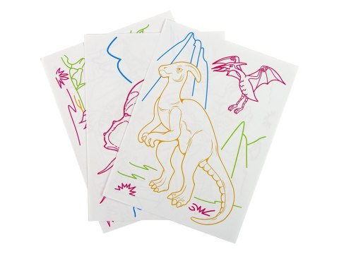 Tablica, Szkicownik Dinozaurów 3D