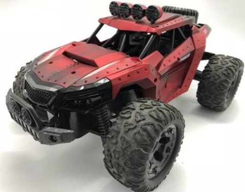 Auto samochód zdalnie sterowany MEGA Crawler PIONEER Czerwony