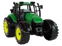 Traktor Ideal Farm Zielony Otwierana Maska