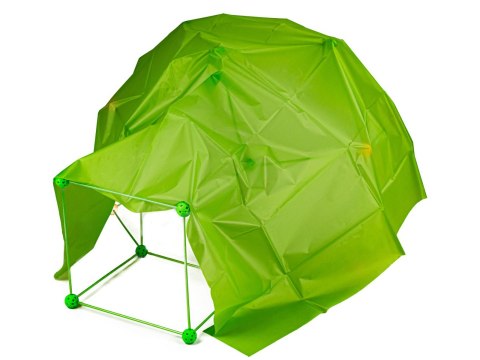 Baza + NAMIOT, Fort Słomki Konstrukcyjne ŚWIECĄCE W CIEMNOŚCI, Klocki, Patyczki 88 Elementów Z Przykryciem