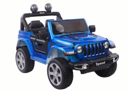 Auto Na Akumulator Typu Jeep Wrangler Rubicon Niebieski Lakierowany 4x4