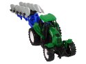 Traktor z Pługiem Plastikowy Zielony Niebieski