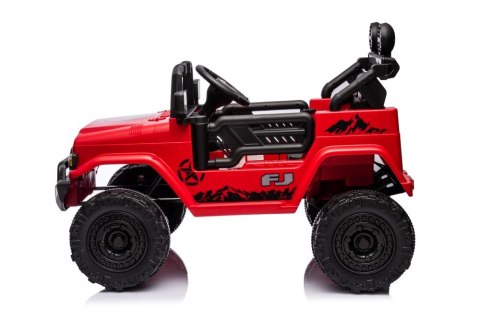 Bluetooth samochód jeep Auto Na Akumulator Toyota FJ Czerwone 4x4