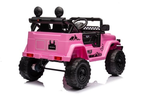 Bluetooth samochód jeep Auto Na Akumulator Toyota FJ Różowe 4x4