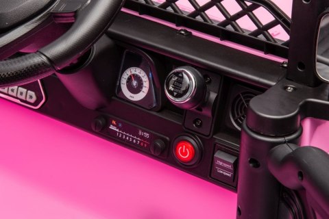 Bluetooth samochód jeep Auto Na Akumulator Toyota FJ Różowe 4x4