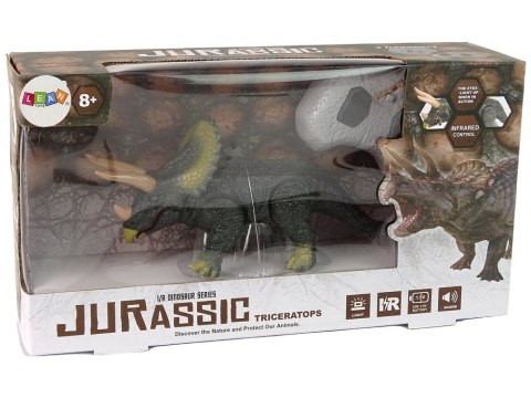 Dinozaur Zdalnie Sterowany Triceratops Zielony