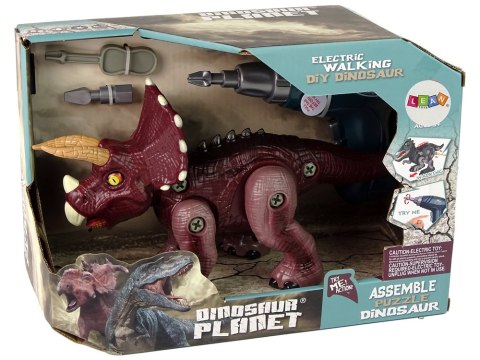 Dinozaur do Rozkręcania z Wiertarką Plastikowy