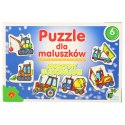 ALEXANDER Puzzle dla maluszków - maszyny budowlane