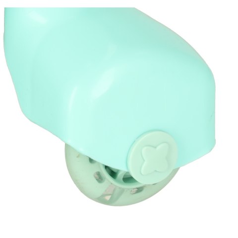 Jeździk grawitacyjny twistcar świecące koła LED miętowy