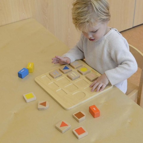 MASTERKIDZ Tablica Edukacyjna Sorter Kształty i Kolory MASTERKIDZ Tablica Edukacyjna Sorter Kształty i Kolory