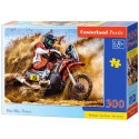 CASTORLAND Puzzle 300 elementów Dirt Bike Power - Motocyklista 8+