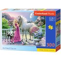 CASTORLAND Puzzle 300el. My Friend Unicorn - Mój przyjaciel Jednorożec