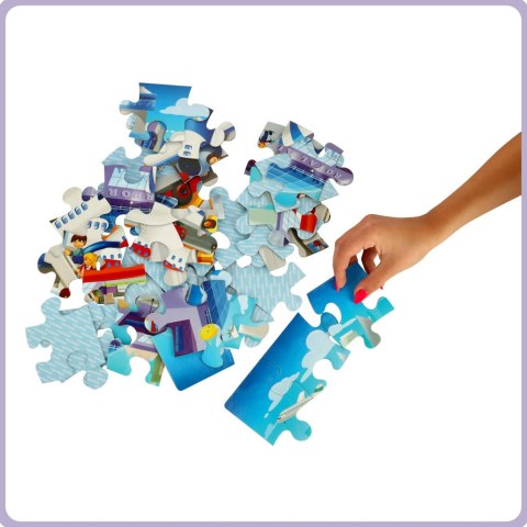 CASTORLAND Puzzle 40 elementów Maxi A Day at the Airport - Lotnisko 4+