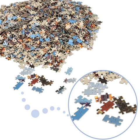 Puzzle 4000 elementów- Wieczór w Nowym Jorku 138x68cm