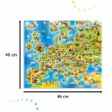 CASTORLAND Puzzle edukacyjne Mapa Europy