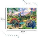 CASTORLAND Puzzle 120el. Dinosaur Volcanos - Dinozaury przy wulkanach