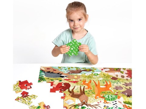 CzuCzu Dzikie puzzle Las 40 el. ZA4854