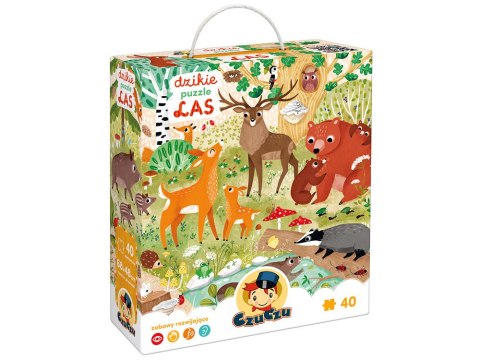 CzuCzu Dzikie puzzle Las 40 el. ZA4854