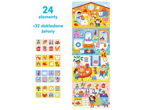 CzuCzu Puzzle Co robimy W domu 24 ele ZA4849