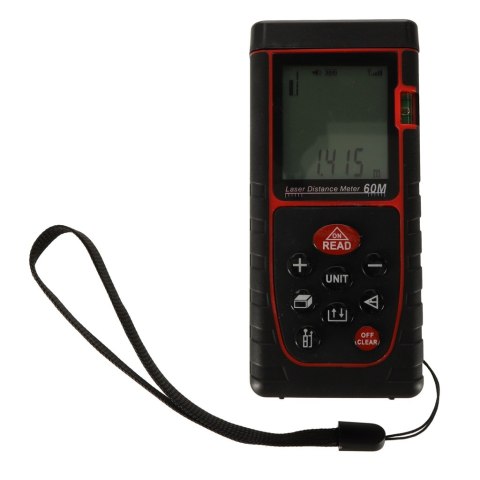 Dalmierz odległości laserowy cyfrowy 60m