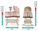 4w1 Karuzela  otwierane ścianki  Melodie  kołyska z pilotem łóżeczko