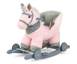 Koń na biegunach bujak Polly Pink Jednorożec