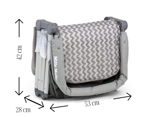 składane Łóżeczko / Kołyska Jane Beige +MOSKITIERA +poszycie wymienne