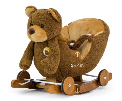 Miś  koń na biegunach bujaczek konik Polly - Brown Bear