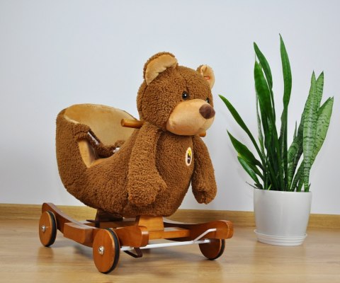 Miś  koń na biegunach bujaczek konik Polly - Brown Bear