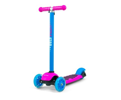 3w1 hulajnoga pchacz rower biegowy Little Star Pink-Blue 3w1 hulajnoga pchacz rower biegowy Little Star Pink-Blue