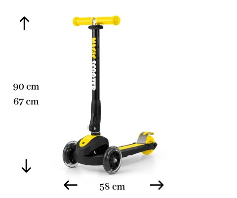 Hulajnoga balansowaMagic Yellow