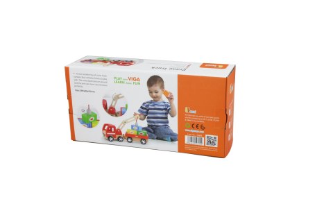 Viga 50690 Magnetyczny dźwig auto autko dla dzieci