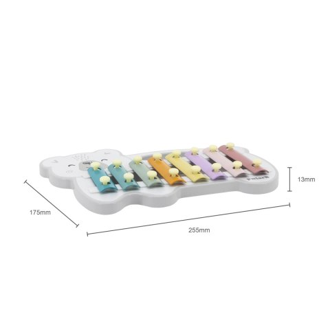 Viga 44026 PolarB Cymbałki z Misiem drewniane dla dzieci