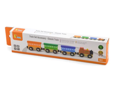 Viga 50819 Pociąg magnetyczny classic drewniane klocki