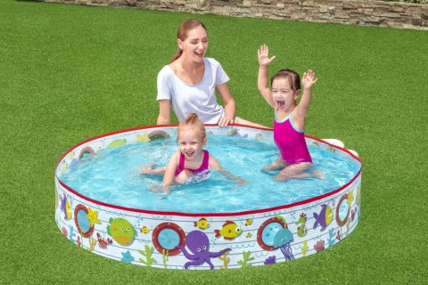Bestway 55029 BASENIK ROZPOROWY FILL 'N FUN Z 152cm x 25cm