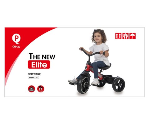 Qplay Rowerek Trójkołowy Elite Red Qplay Rowerek Trójkołowy Elite Red