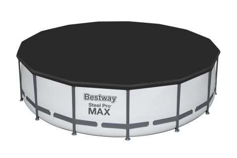 Bestway 56438 BASEN STELAŻOWY STEEL PRO MAX Z POMPĄ FILTRACYJNĄ 4.57m x 1.22m Bestway 56438 BASEN STELAŻOWY STEEL PRO MAX Z POMPĄ FILTRACYJNĄ 4.57m x 1.22m