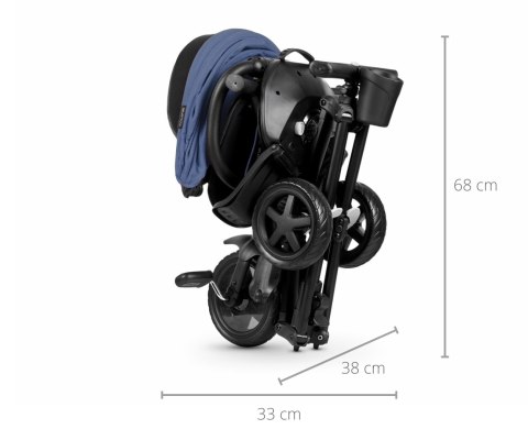 Qplay Rowerek rower  Trójkołowy Nova Niello Blue