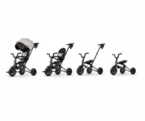 Qplay Rowerek rower  Trójkołowy Nova Niello Grey
