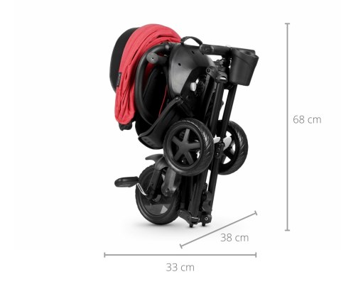 Qplay Rowerek rower  Trójkołowy Nova Niello Red