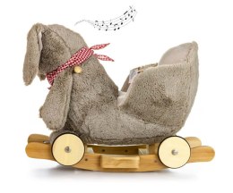 Królik Polly Plus - Grey Bunny Koń na biegunach bujak