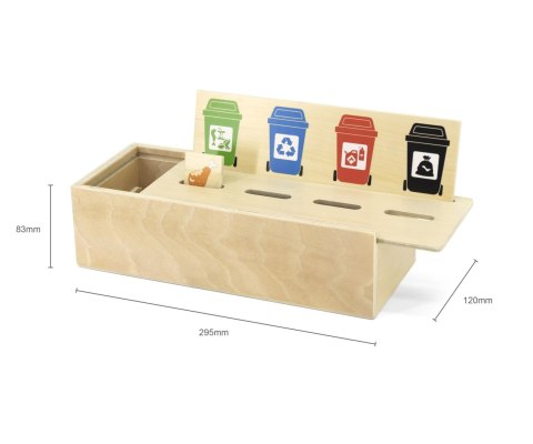 Viga 44504 Sorter odpadów śmeci zabawka edukacyjna