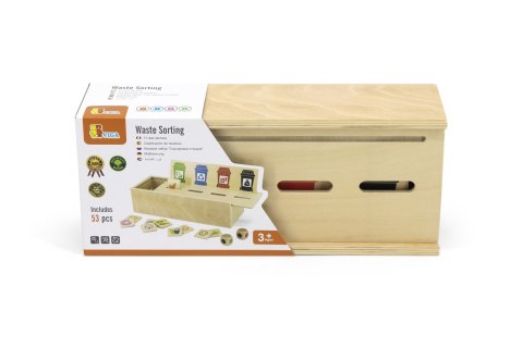 Viga 44504 Sorter odpadów śmeci zabawka edukacyjna
