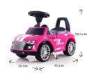 Jeździk auto Autko dla dzieci pchacz   Racer Pink