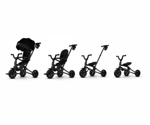 Qplay Rowerek rower  Trójkołowy Nova Niello Black