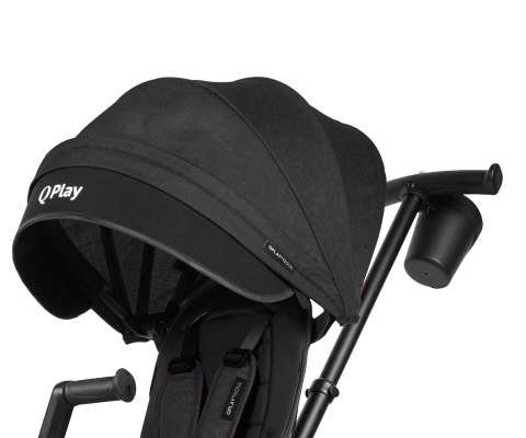 Qplay Rowerek rower  Trójkołowy Nova Niello Black