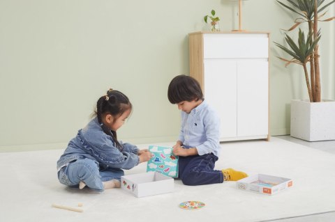 Viga 44673 Magnetyczna gra - łowienie rybek drewniane klocki