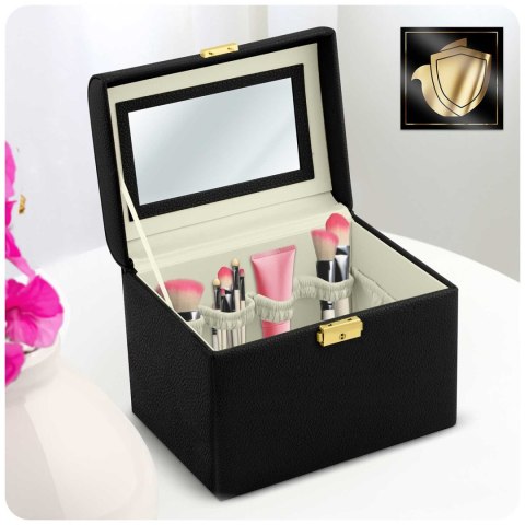 Kuferek na kosmetyki Massido MS-706 czarny