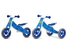 Rowerek biegowy jeździk dla dzieci  2w1 Cool Blue Army